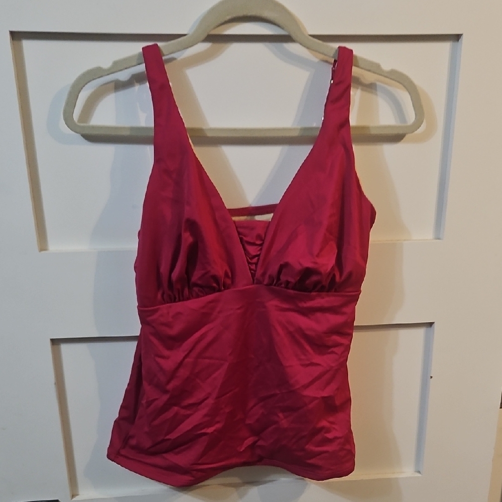 Miraclesuit Red Bikini Top